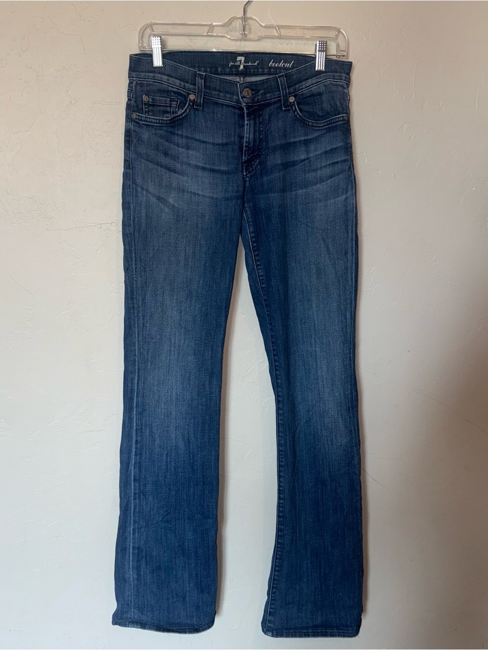 7 for All Mankind Women's Dark Blue Bootcut Jeans size 29